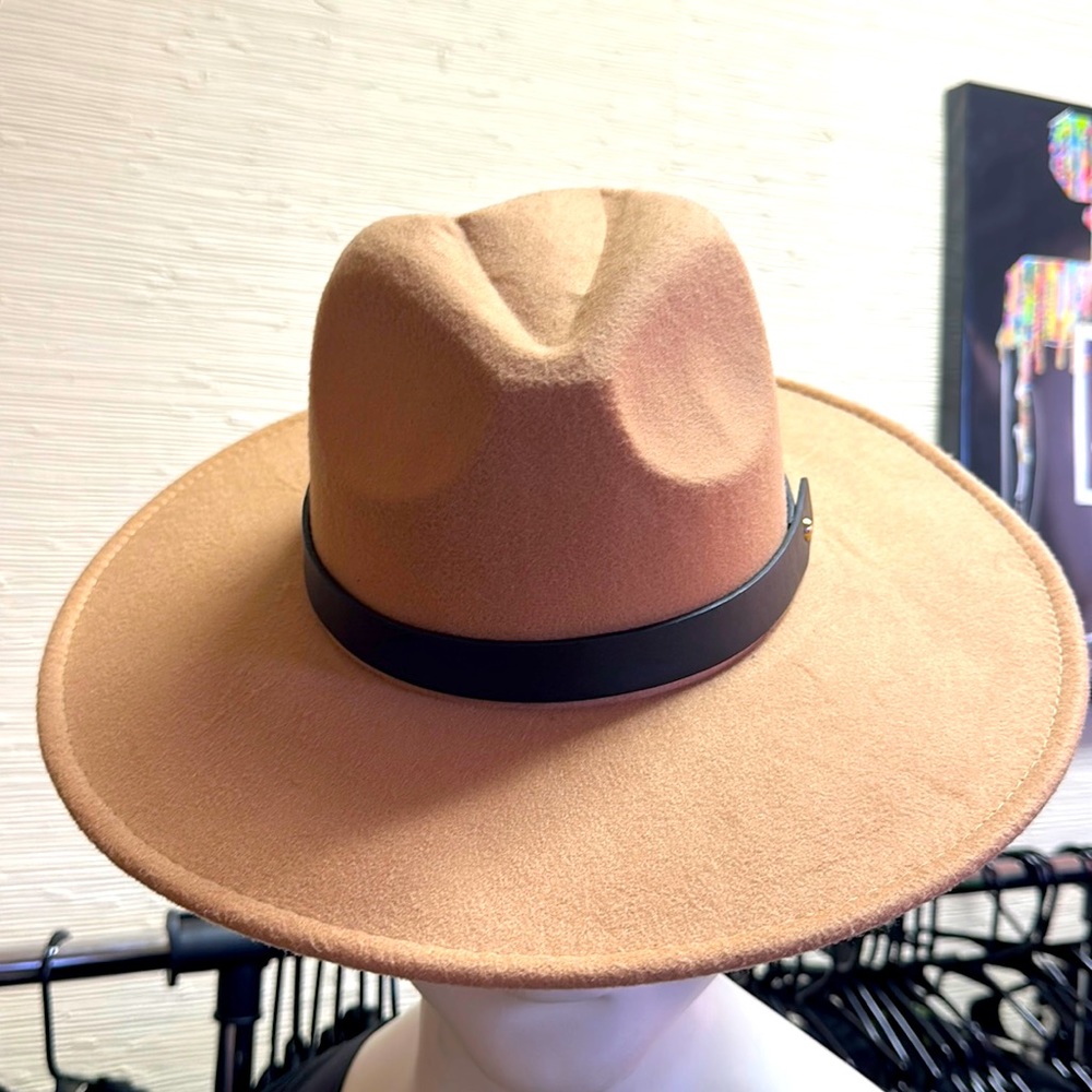 Three bird nest Tan Fedora